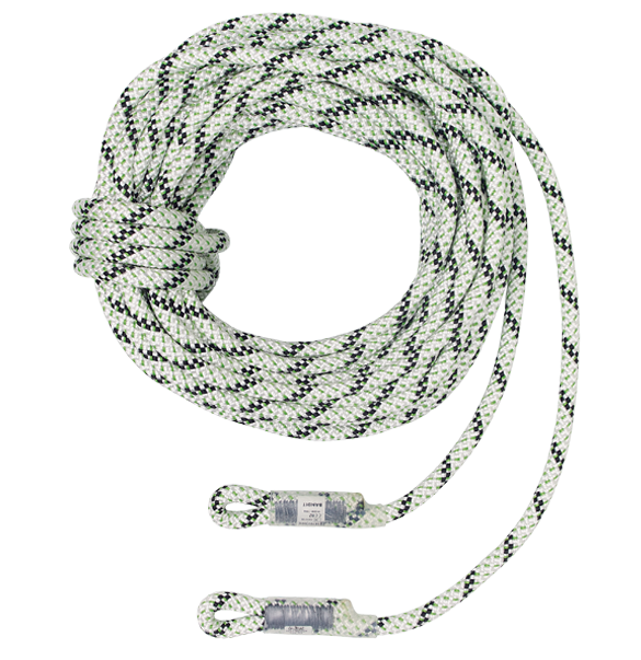 Semi-static ropes Bandit 10.5 mm - Blanc - 40 m - Sans terminaison